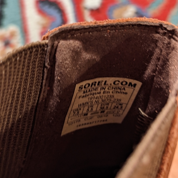 *HTF!* NWT Sorel Joan Of Arctic Wedge II Chelsea Boots 7.5 - Picture 8 of 8